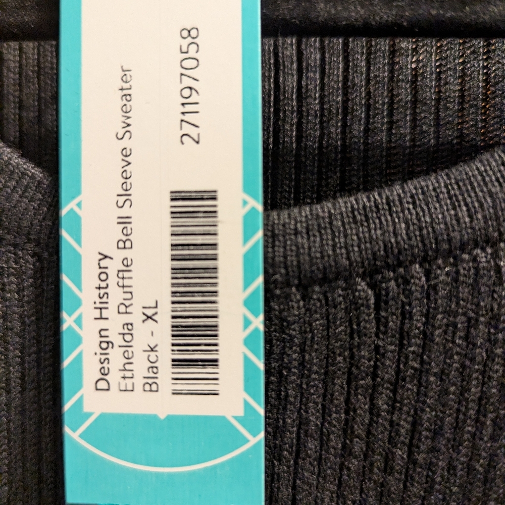 Ruffle Bell Sleeve Sweater - Picture 8 of 8
